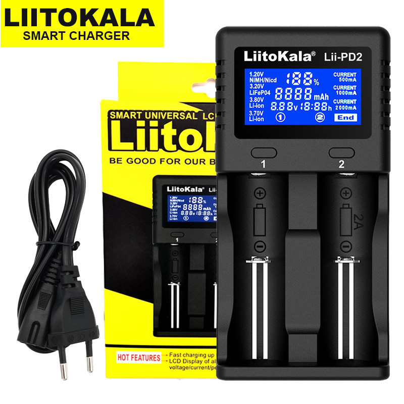 Универсальное заряднoe устройство Liitokala lii-PD2 (на 2 канала) Киев - изображение 7