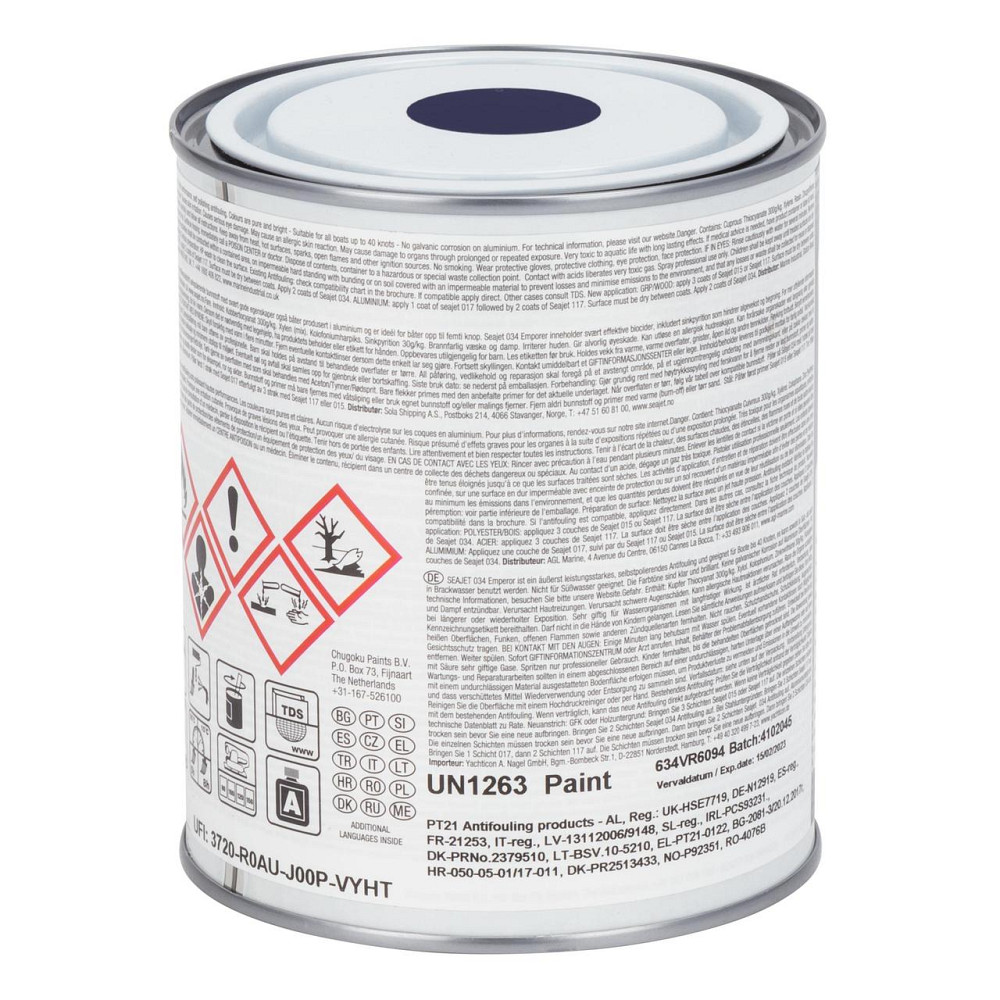 SEAJET 034 EMPEROR необмальовка із самополіруванням темно-синя 0,75 л Черкаси - фото 3