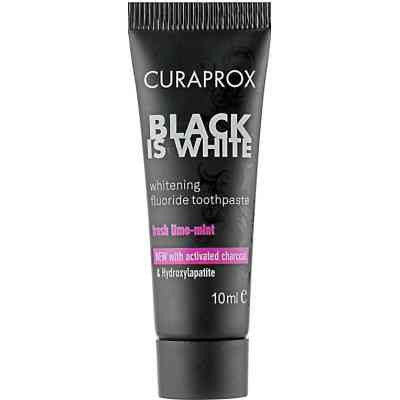Зубная паста Curaprox Black is White С активированным углем 10 мл (7612412425895) Винница