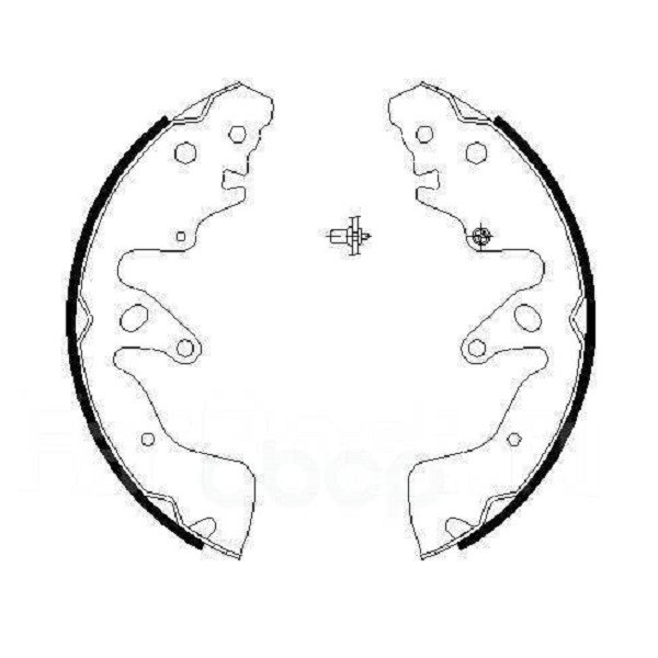 Гальмівні колодки Bosch барабанні задні SUZUKI Grand Vitara II (JT) '1.6-2.0'05 0986487756 Харків - фото 2