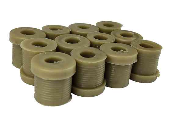 Втулка Москвич 408, 412, 2140, ІЖ-ОДА 2717, 27175 поліуретан (к-кт 12 шт) 17820 ресори Мукачево