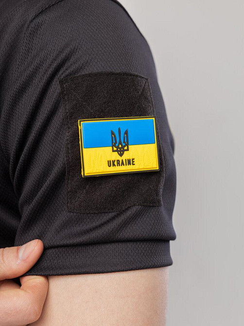 Мілітарі футболка кулмакс чорна чоловіча Pobedov Recon Київ - фото 5