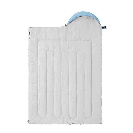Спальник з капюшоном Naturehike L250 NH21MSD07, (9°C), лівий, блакитний Київ
