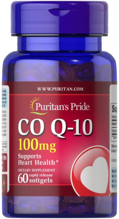 Коензим Puritan`s Pride Q-10 Q-SORB 100 mg 60 softgels Київ