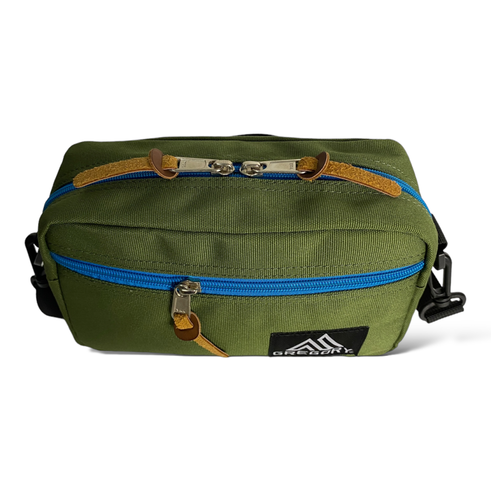 Сумка через плече Gregory padded shoulder pouch жовтогарячий зелений Запоріжжя - фото 3