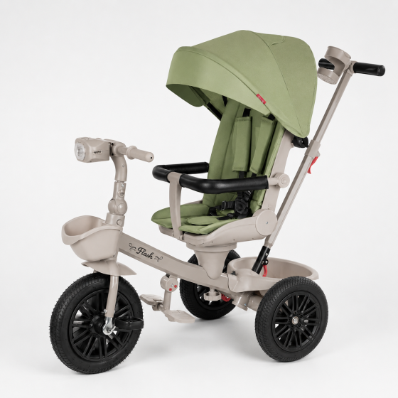 Велосипед трехколесный TILLY FLASH T-3812 GREEN/1/ Киев