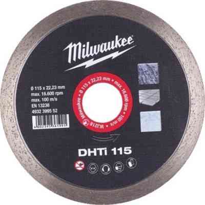 Круг відрізний Milwaukee алмазний для керамічної плитки DHTI 125, 125мм (4932399553) Вінниця