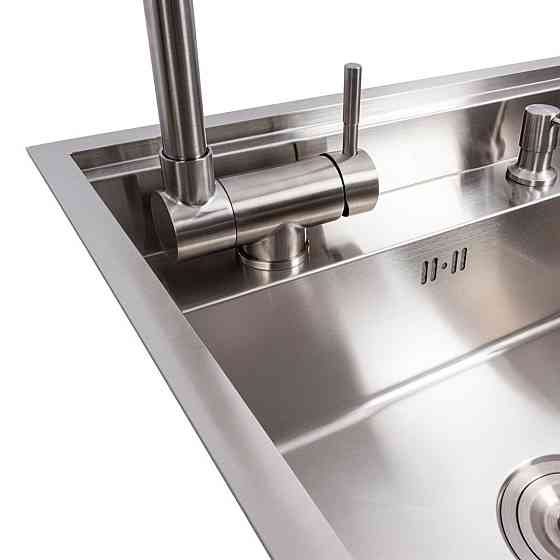 VALESO Кухонна мийка CM 50*50 прихована нержавійка VALESO Handmade (змішувач в комплекті) Киев