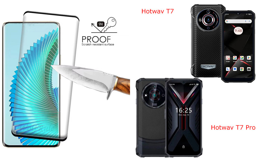 Захисне скло HyperGlass Pro для Hotwav T7, Hotwav T7 Pro – максимальна чутливість та захист Київ - фото 2