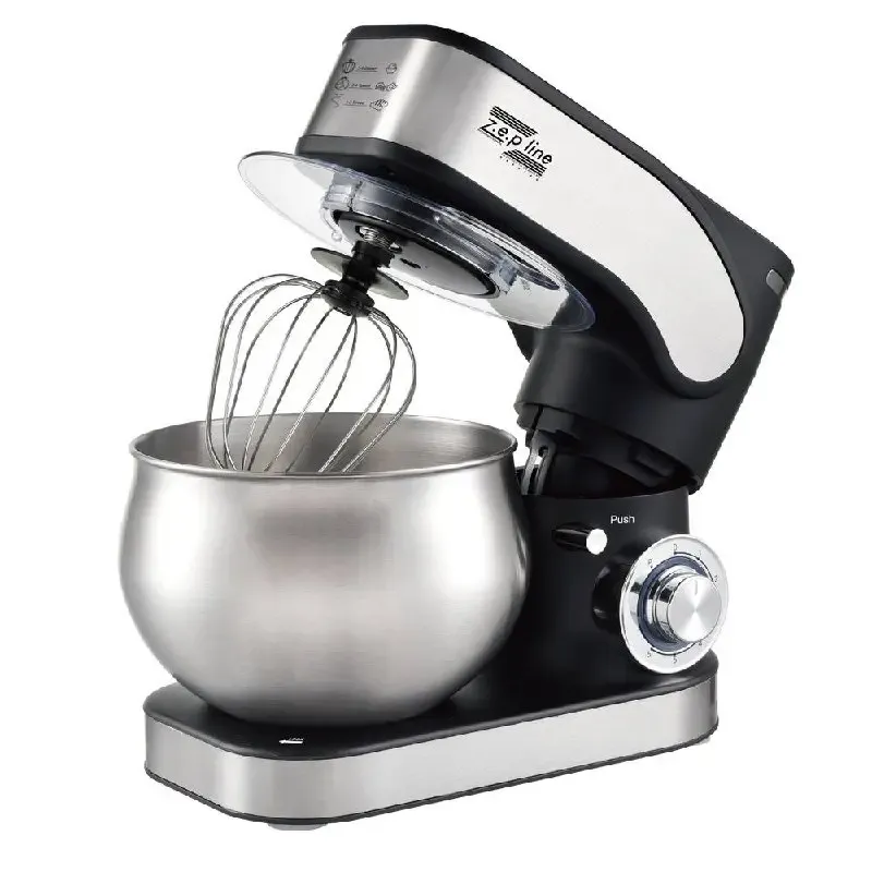 Кухонный тестомес миксер 4в1 3500 Вт на 6 литров Zepline из нержавеющей стали ZP-136 Коломия - фото 6