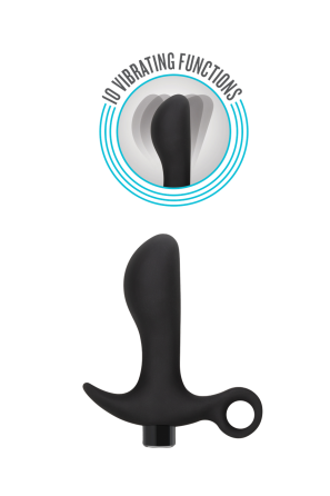 Анальная пробка Blush Anal Adventures Platinum Silicone Vibrating Pros Sex Aura Киев