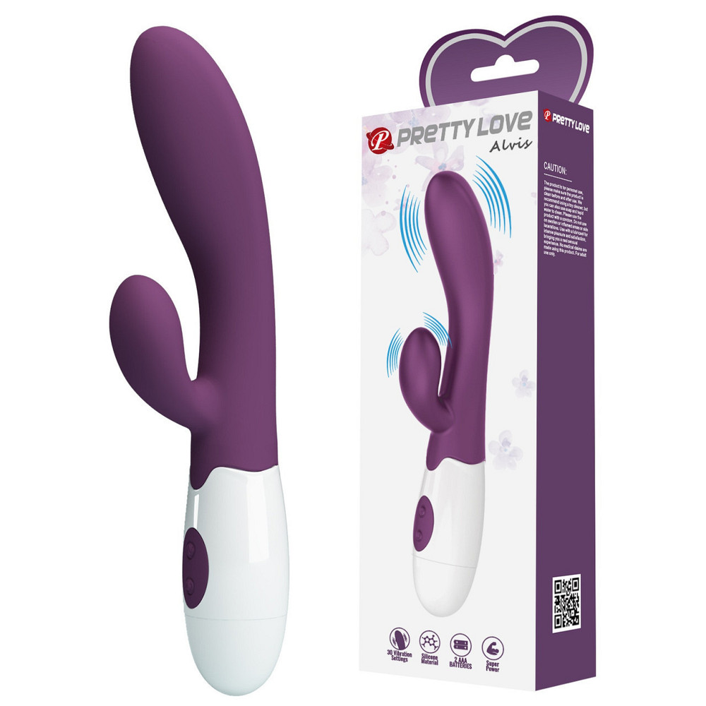 Вибратор PRETTY LOVE Alvis purple, 30 function Sex Aura Киев - изображение 1