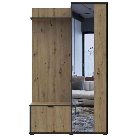 Прихожая с зеркалом Doros Дора 113,5х40х192 см Дуб артизан (DRS-011340) Львов