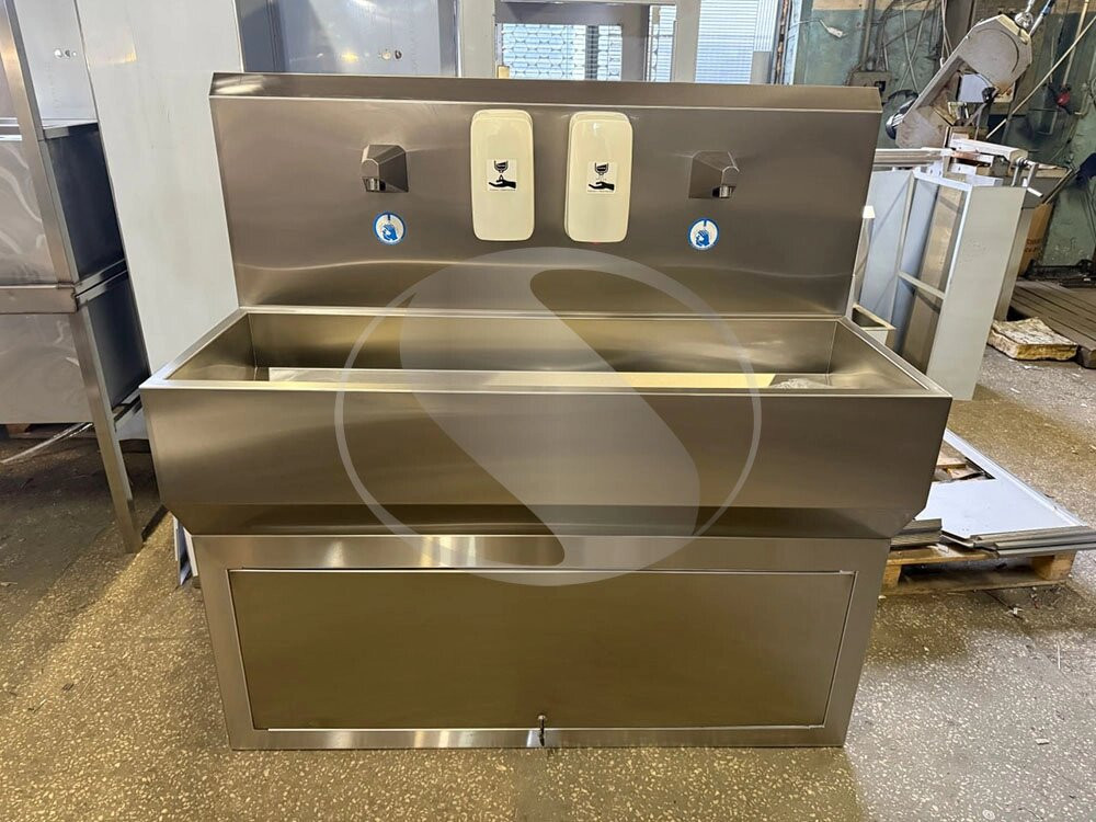 Умывальник сенсор на две секции с тумбой Киев - изображение 4