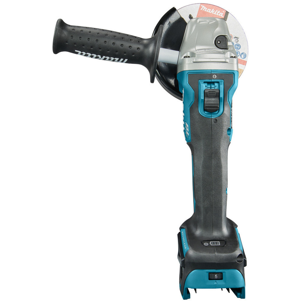 Аккумуляторная угловая шлифмашина (безщеточная болгарка) Makita DGA 511 Z : 18B (без АКБ) Киев - изображение 8