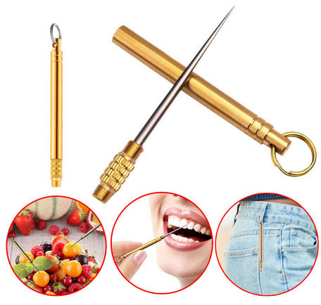 Зубочистка дорожня металева Київ - фото 1