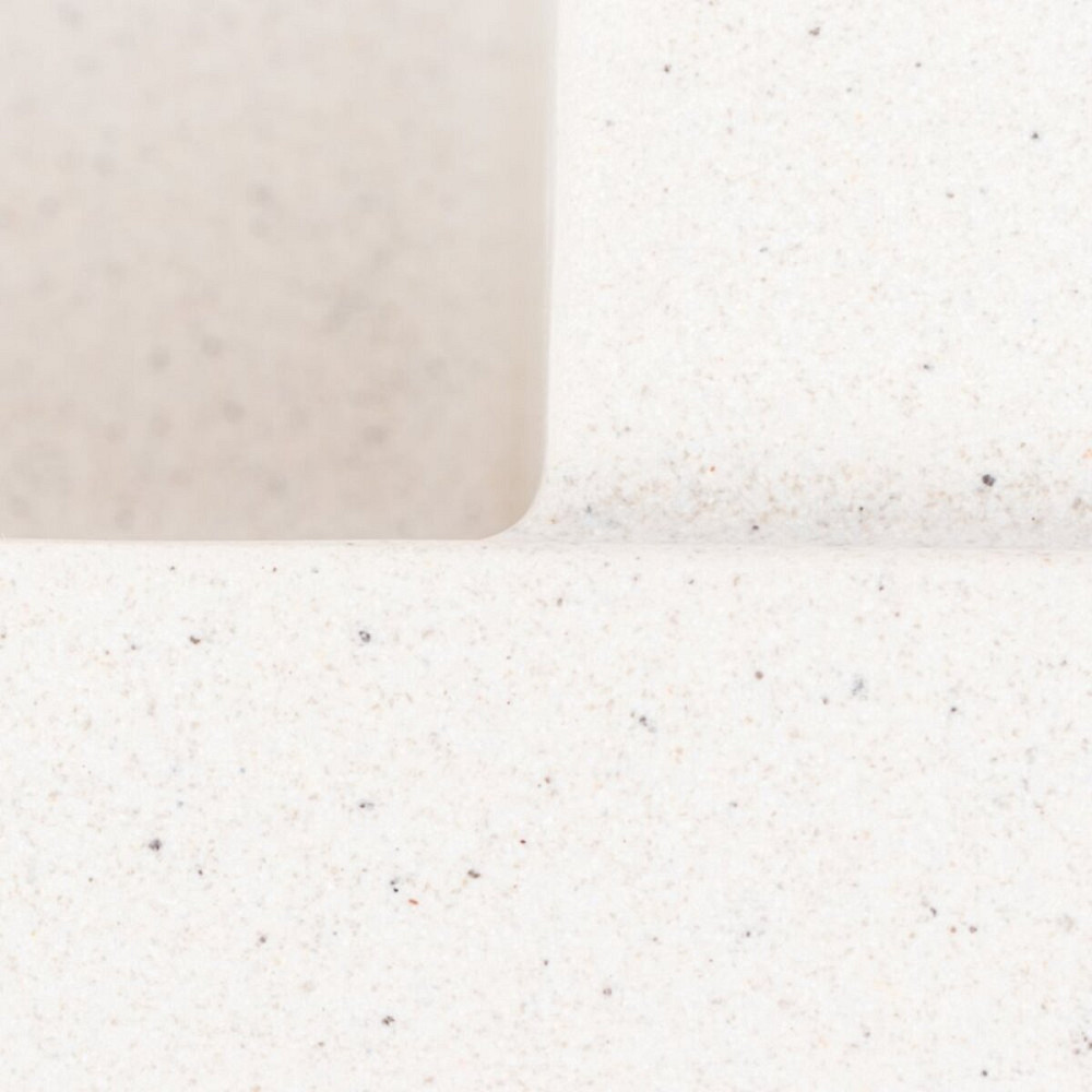 VALESO Гранітна мийка VALESO CRIPTA 6550 матова Біла в крапку Киев - изображение 8