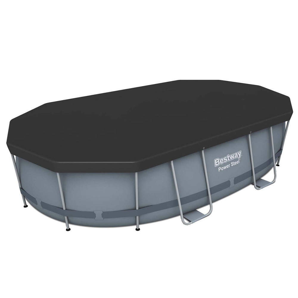 Накриття для каркасного басейну Bestway 58425 427 x 250 x 100 см Київ - фото 7
