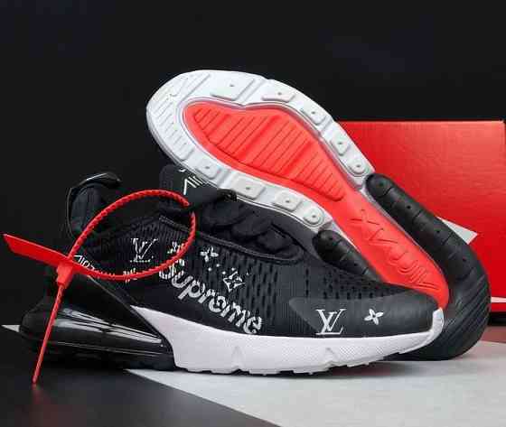 Кроссовки Nike 270 Мужские Черные Найк с Амортизацией Тканевые (размеры: 41,42,43,44,45) - 001 Днепр