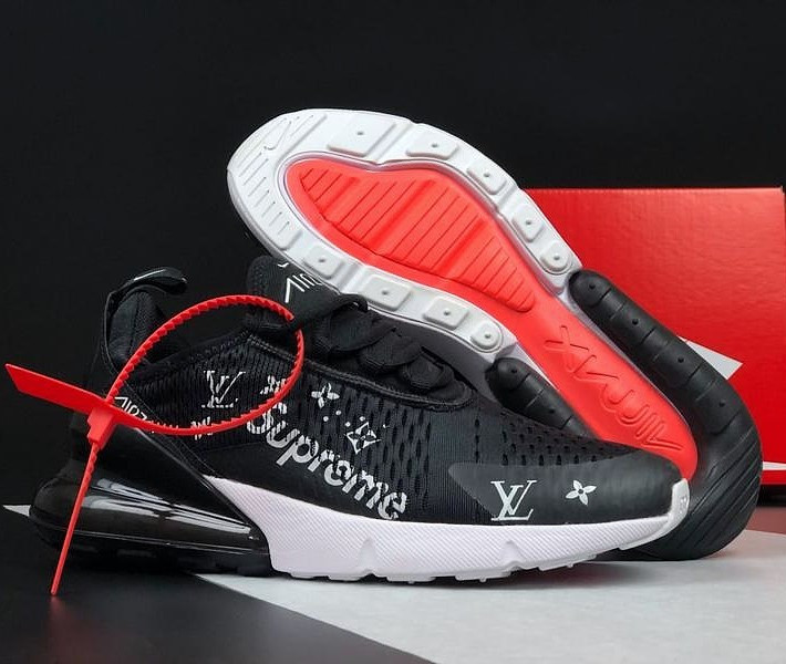 Кроссовки Nike 270 Мужские Черные Найк с Амортизацией Тканевые (размеры: 41,42,43,44,45) - 001 Днепр - изображение 6