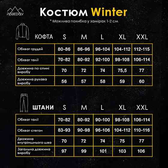 Темно-сірий спортивний костюм осінь зима Pobedov Winter. Теплий зимовий чоловічий спортивний костюм Київ