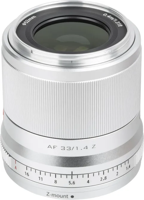 Объектив Viltrox AF 33 mm f/1.4 Nikon Z (Srebrny) Киев - изображение 1