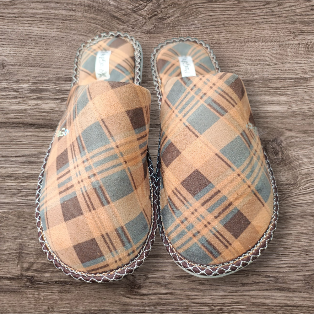 Хатні капці чоловічі закритий носок тм PaGo Карта Одеса - фото 2