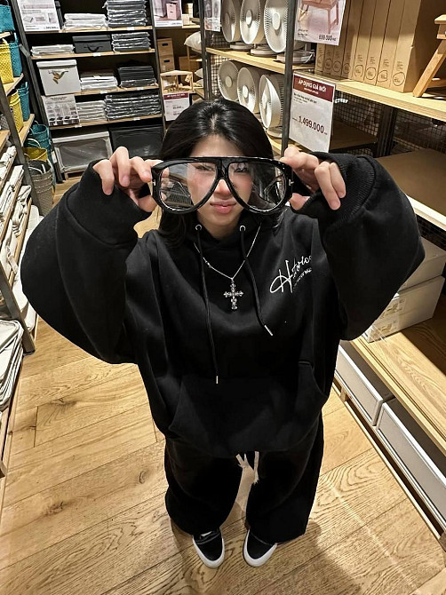 Женский стильный повседневный оверсайз-костюм  тринитка на флісі Одесса - изображение 7