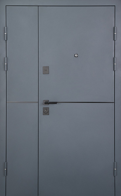 Двери уличные, модель SOLID 76 Антрацит 1200 Киев - изображение 1