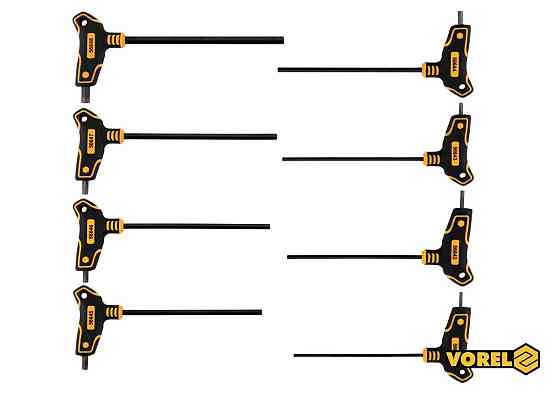 Набір ключів шестигранних VOREL : тип 