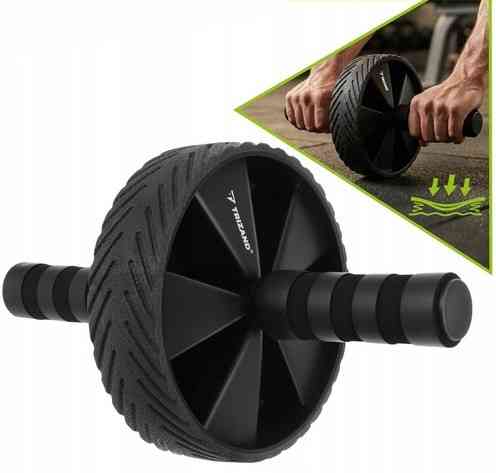 Роликовое колеса для тренировки пресса с ковриком Эва Trizand (27668) Нововолынск