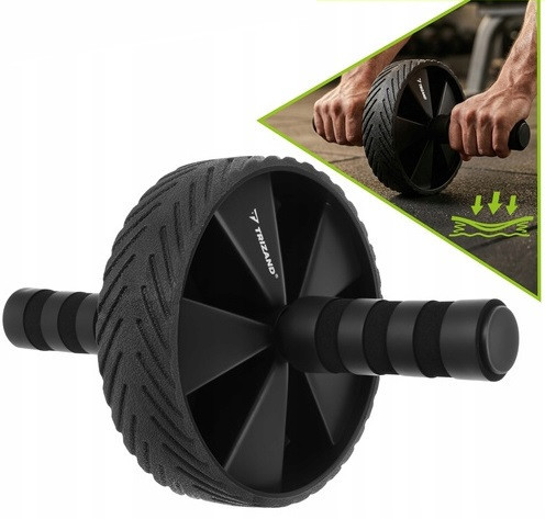 Роликове колеса для тренування преса з килимком Trizand (27668) Нововолинськ - фото 3