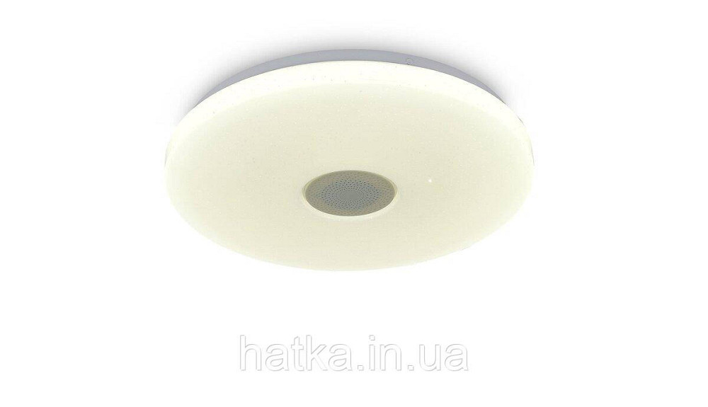 Світлодіодний музичний світильник смарт VALESO LY576-400 WH для вітальні та спальні 48W+5W RGB Білий Київ - фото 5