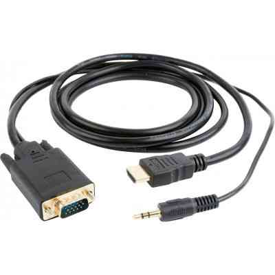 Переходник HDMI to VGA 3.0m Cablexpert (A-HDMI-VGA-03-10) Винница