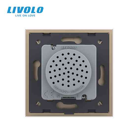 Bluetooth колонка LIVOLO золото скло (VL-C7-FCF-2AP) Коломыя