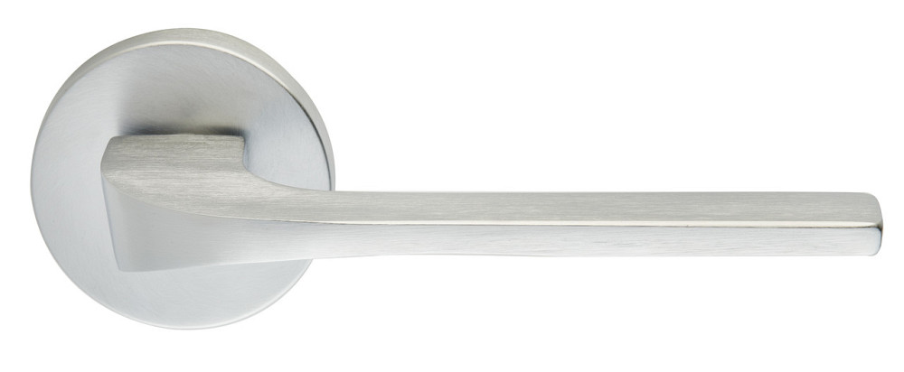 Ручка дверна ILAVIO 2081 Матовий хром Київ - фото 1