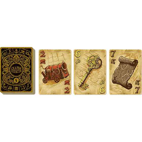 Настільна гра "Скарби піратів" SBPR01UA карткова Вінниця