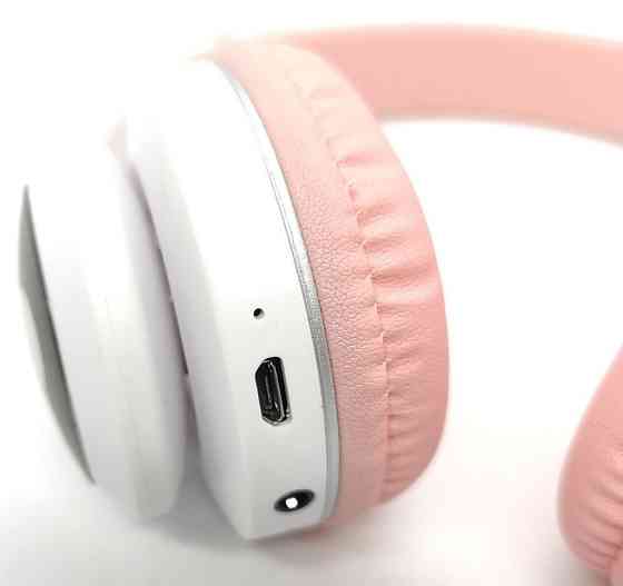 Беспроводные наушники VZV-23М с кошачьими ушками LED подсветкой. Киев