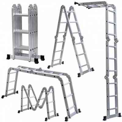 Драбина Werk шарнірна комбінована LC5416B, 4x4 (55544) Вінниця
