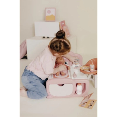 Ігровий набір Smoby Ігровий центр Бебi Ньорс. Терракотова пудра. Дитяча кімната зі звук. ефектами та аксесуарами (7600220393) Вінниця - фото 5