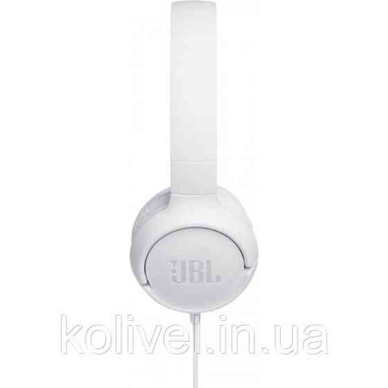 Навушники JBL T500 White (JBLT500WHT) (JBLT500WHT) Киев