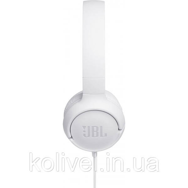 Навушники JBL T500 White (JBLT500WHT) (JBLT500WHT) Киев - изображение 2