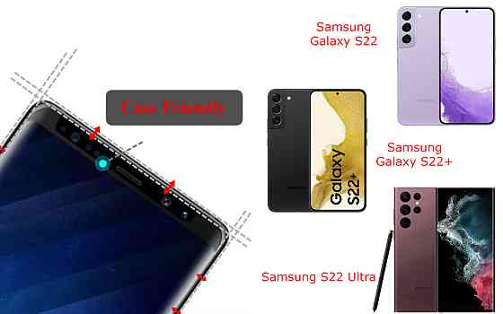 Захисне скло HyperGlass Pro для Samsung Galaxy S22, S22+, S22 Ultra – максимальна чутливість та захист Київ