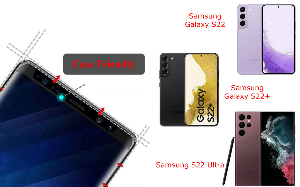 Захисне скло HyperGlass Pro для Samsung Galaxy S22, S22+, S22 Ultra – максимальна чутливість та захист Київ - фото 4