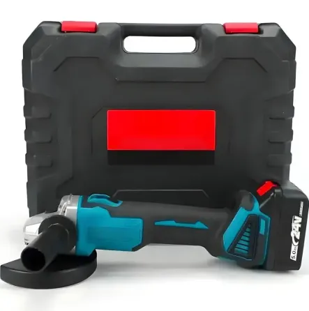 Мощная аккумуляторная болгарка в кейсе LITHIUM POWER компактная аккумуляторная болгарка, 2 аккумулятора 24V Коломия