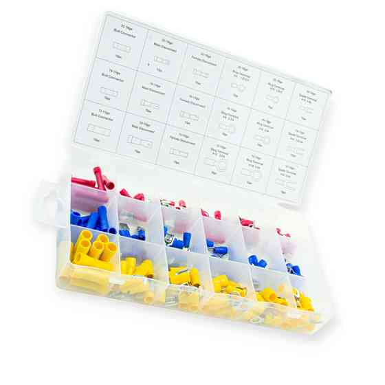 Наконечник дроту набір 180шт з кембриком VVS Мукачево