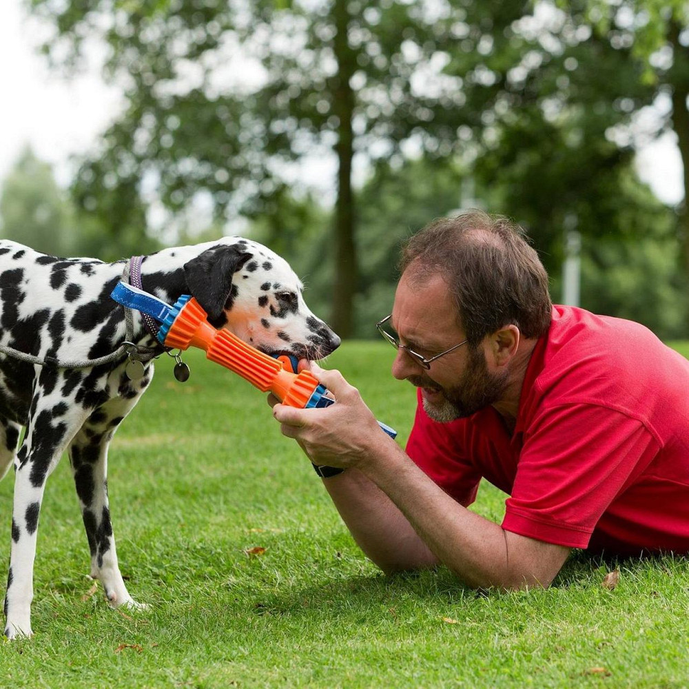 Апорт гофрированная гантель Chuckit! Rugged Bumper игрушка для собак, размер L Винница - изображение 5