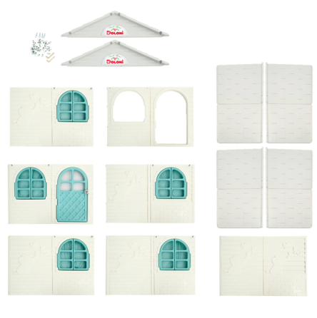 Игровой Домик со шторками DOLONI TOYS 02550/25 Винница