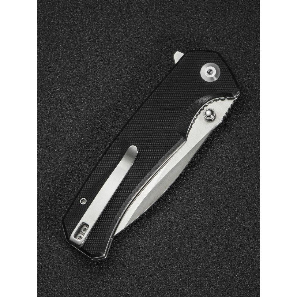 Ніж складаний туристичний Sencut Skarnax, (9.6 см) 9Cr18MoV / G10 чорний Київ - фото 12