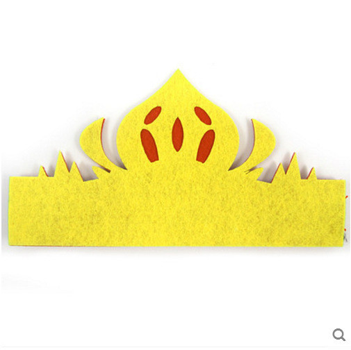 Детская маска Корона 18 на 10 см желтый Киев - изображение 2